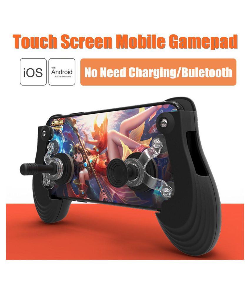 Controller Touch Per Gaming Mobile | Joystick Schermo Per Android E IOS | Leggero E Portatile | Nero - Foto 9