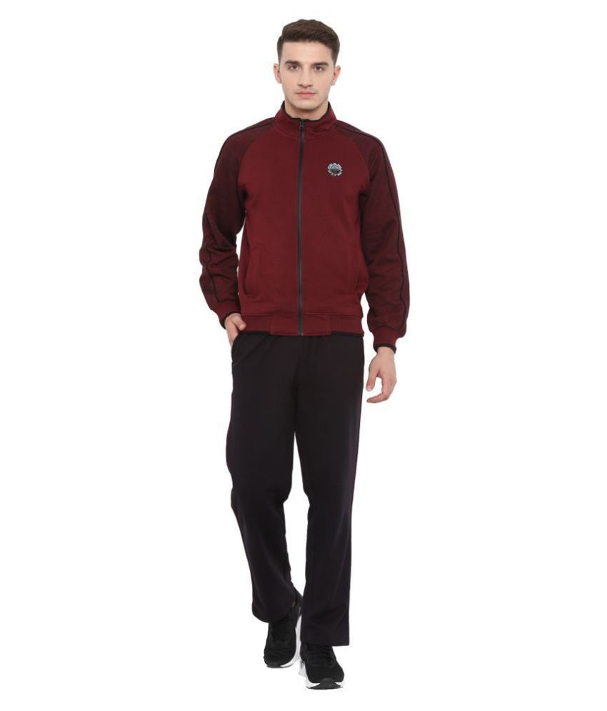 maroon tracksuit pants