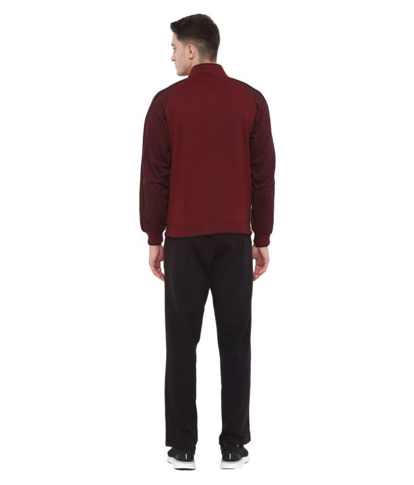 maroon tracksuit pants