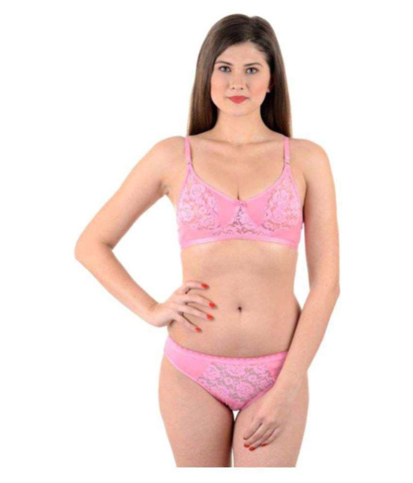 Buy HOBBY LINGERIE Cotton Bra And Panty Set Online At Best Prices In India Snapdeal