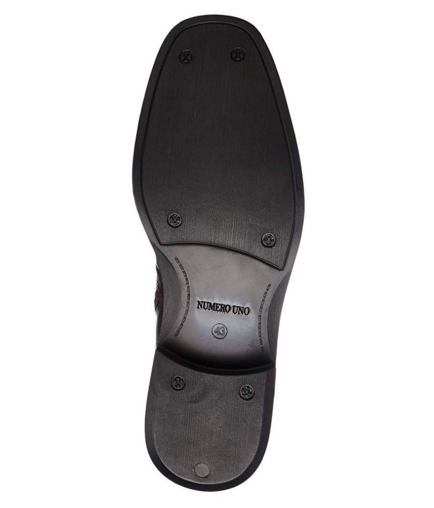 numero uno boots brown