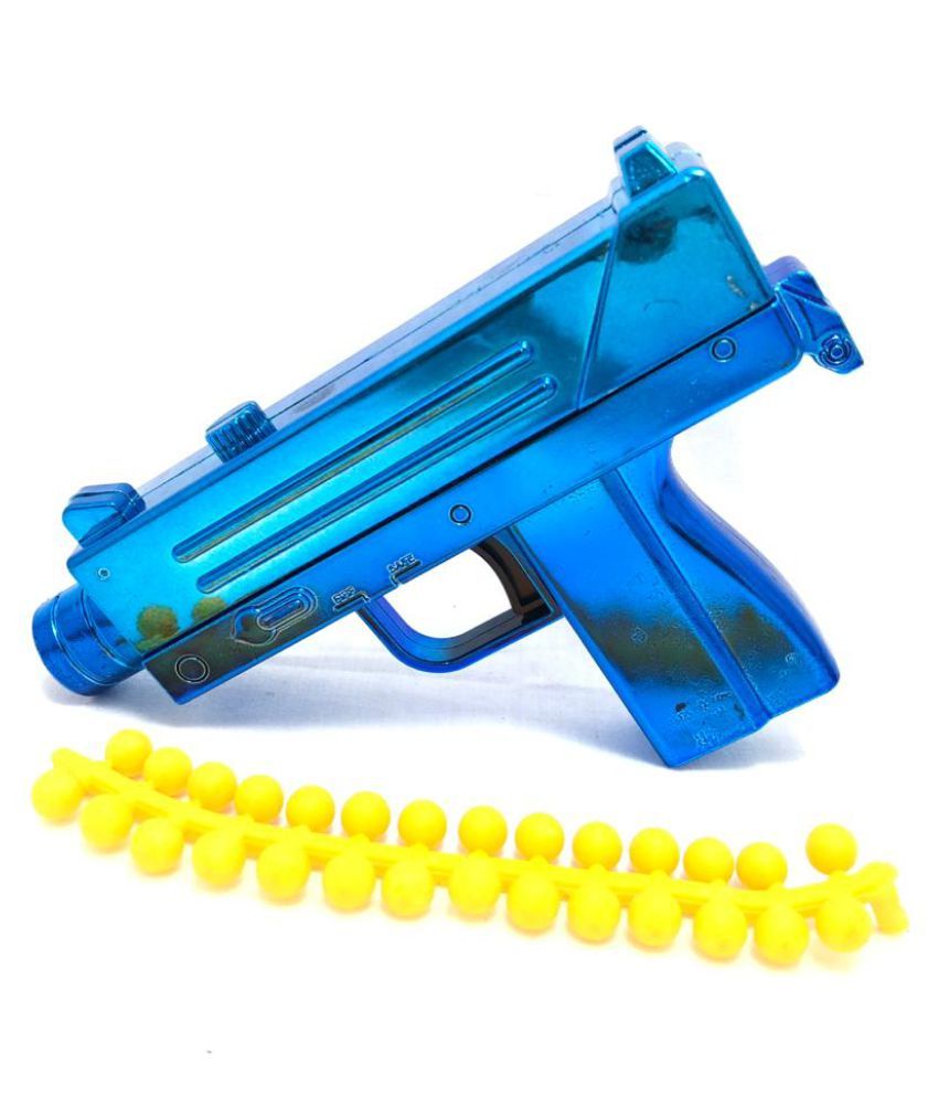 Pocket Pistol Rubber Bullet Gun Mini Toy Gun Attracted Colors