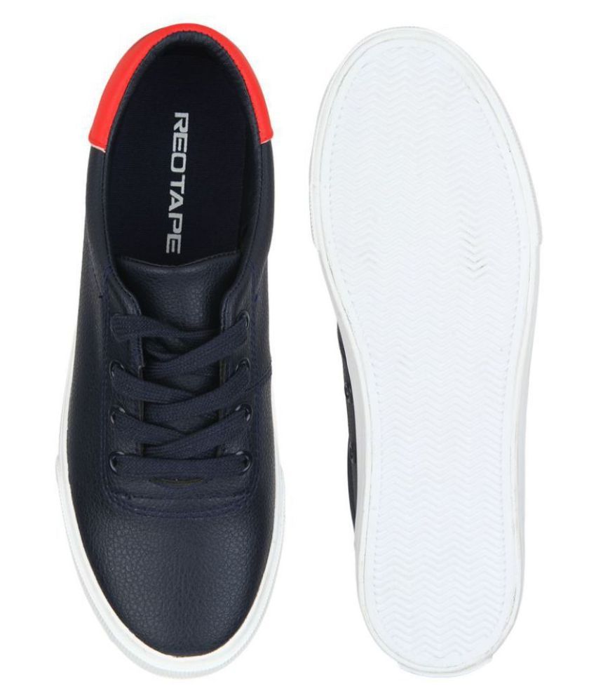 red tape navy blue shoes