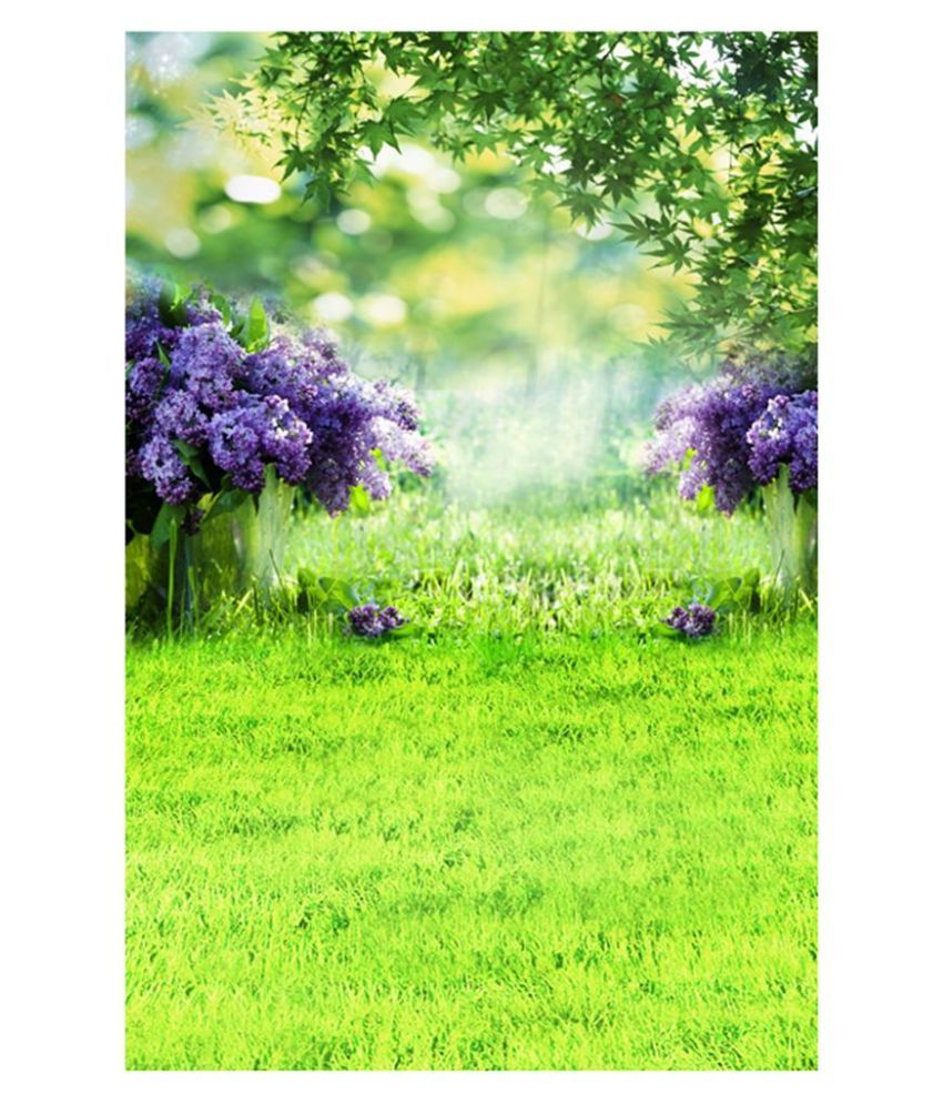 Photography Background Fabric Flower Grass Wall Photo Studio Props