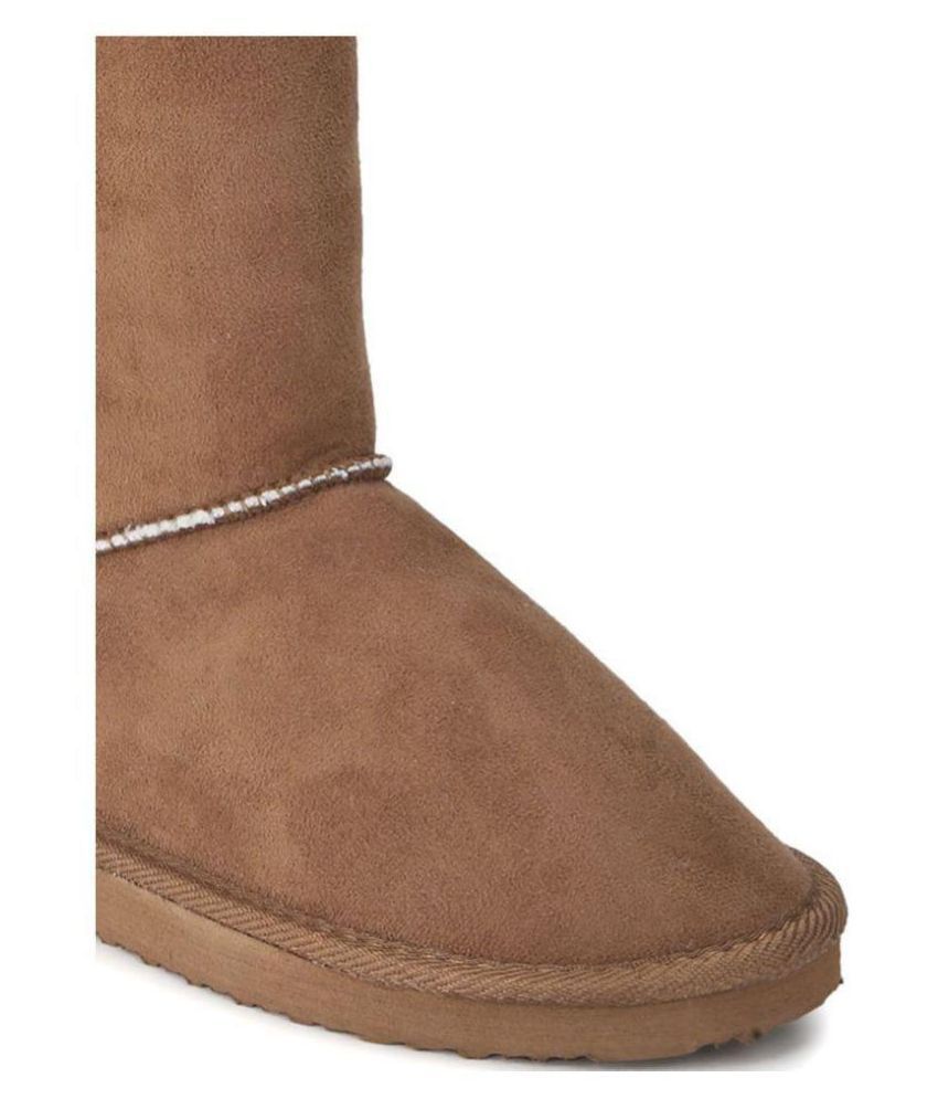 truffle collection beige boots