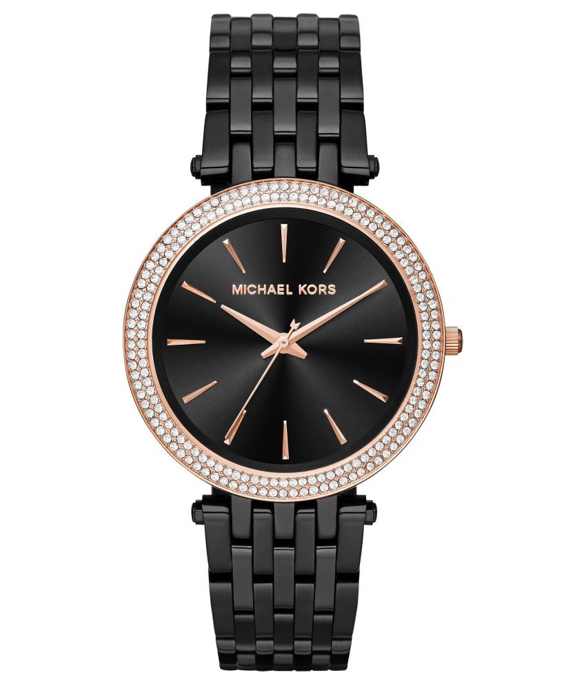 michael kors black watch price