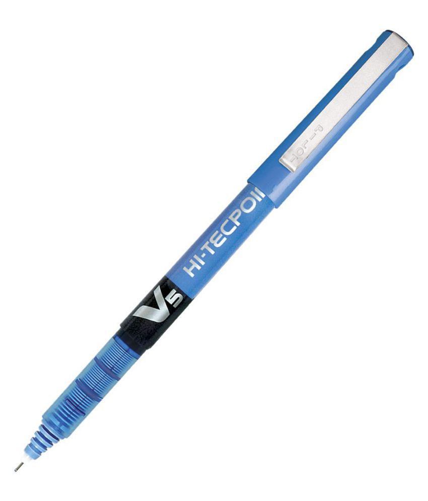Pilot HiTecpoint V5 Pen, Blue (Pack of 12) Buy Online at Best Price in India Snapdeal