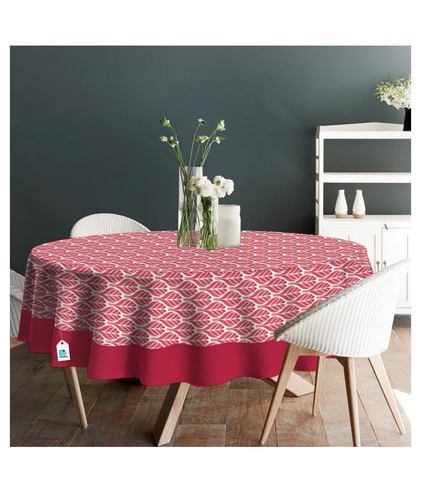 DECOTREE® 4 Seater Cotton Single Table Covers