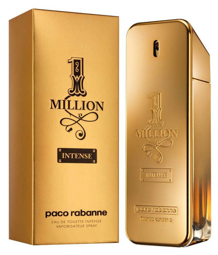 Paco Perfume GOLD--- 1 Million Intense EDT Baby Perfume 125 ml ( 1 pcs ...