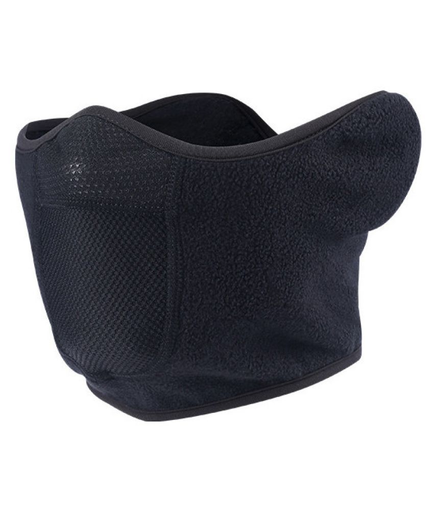 Winter Windbreak Pattern Face Mask Motorcycle Face Masks Half Face