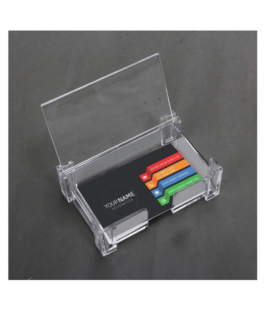 business card organizer box