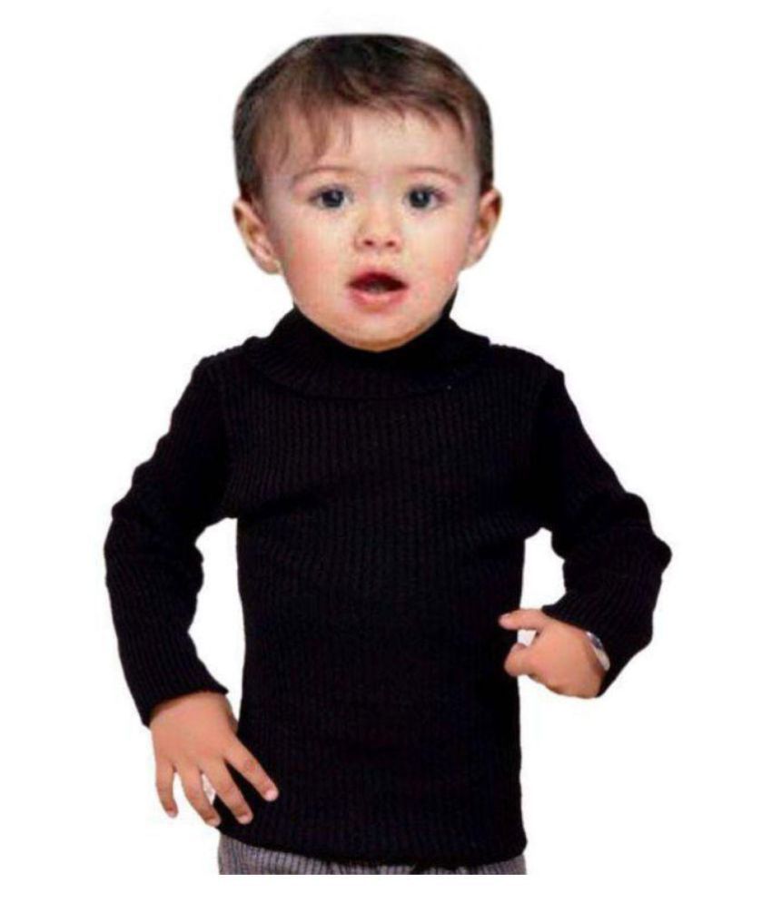 kids high neck sweater