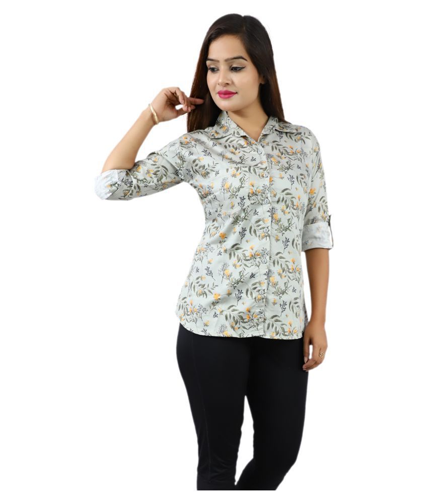 classy cotton blend shirt