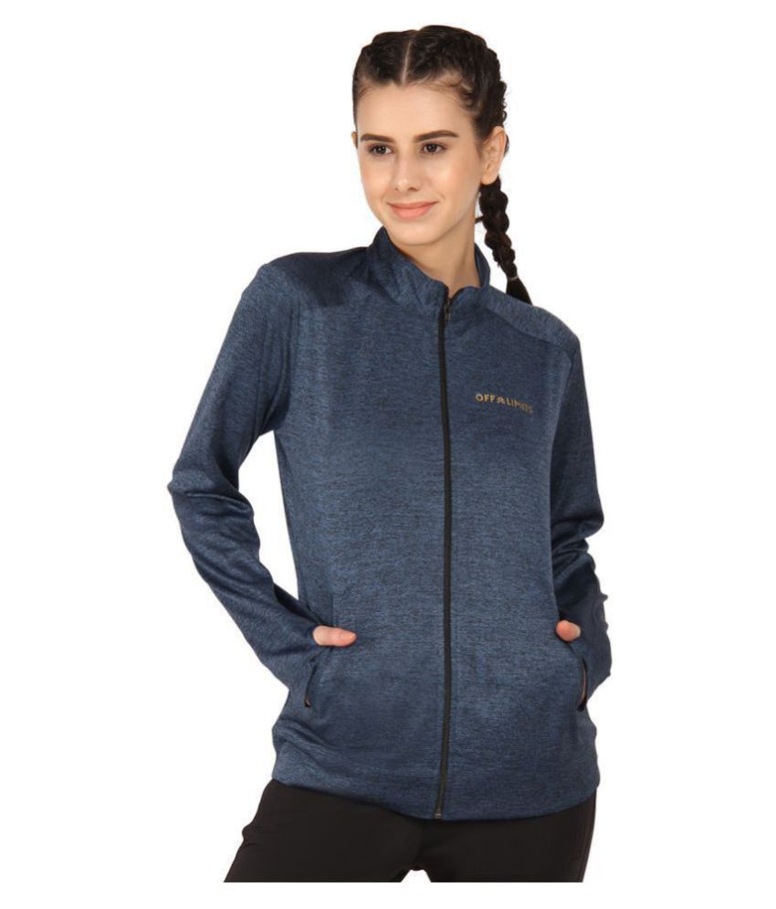 OFF LIMITS - Blue Polyester Women's Jacket