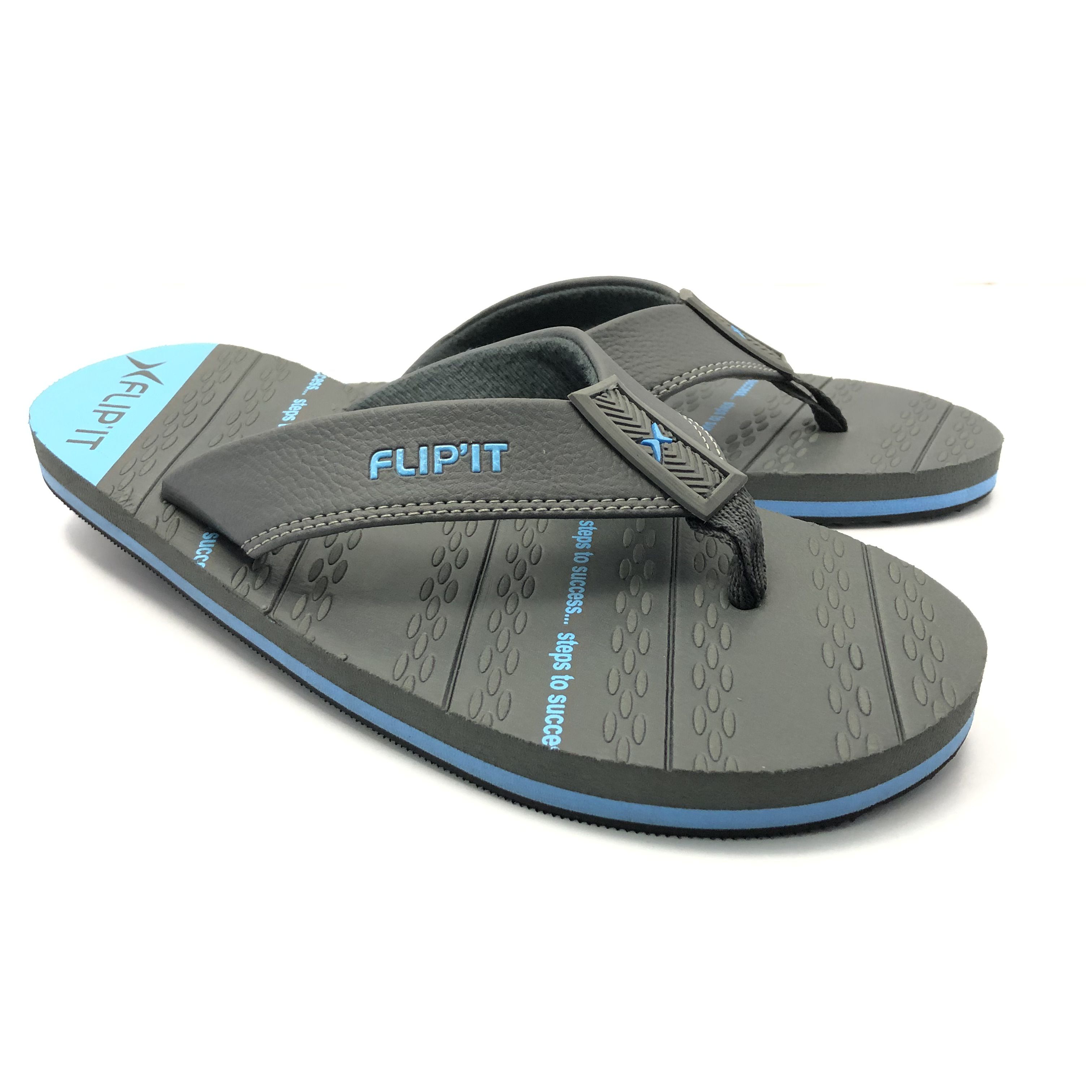 Flip It Gray Daily Slippers Price in India- Buy Flip It Gray Daily ...