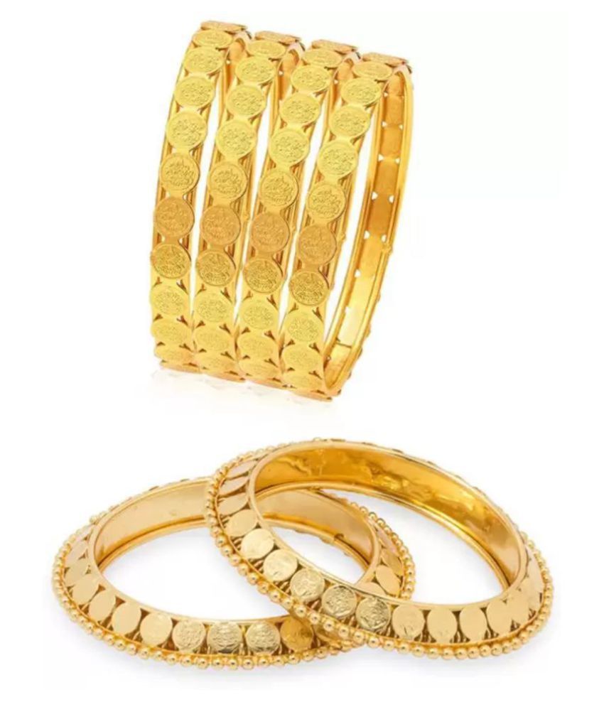     			Bhagya Lakshmi Women's Pride Traditional Gold Plated Bangles For Women