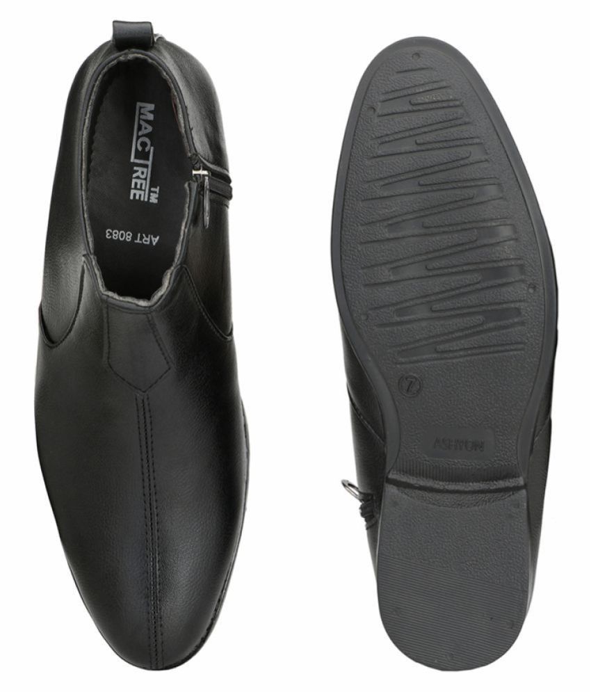 mactree black boots