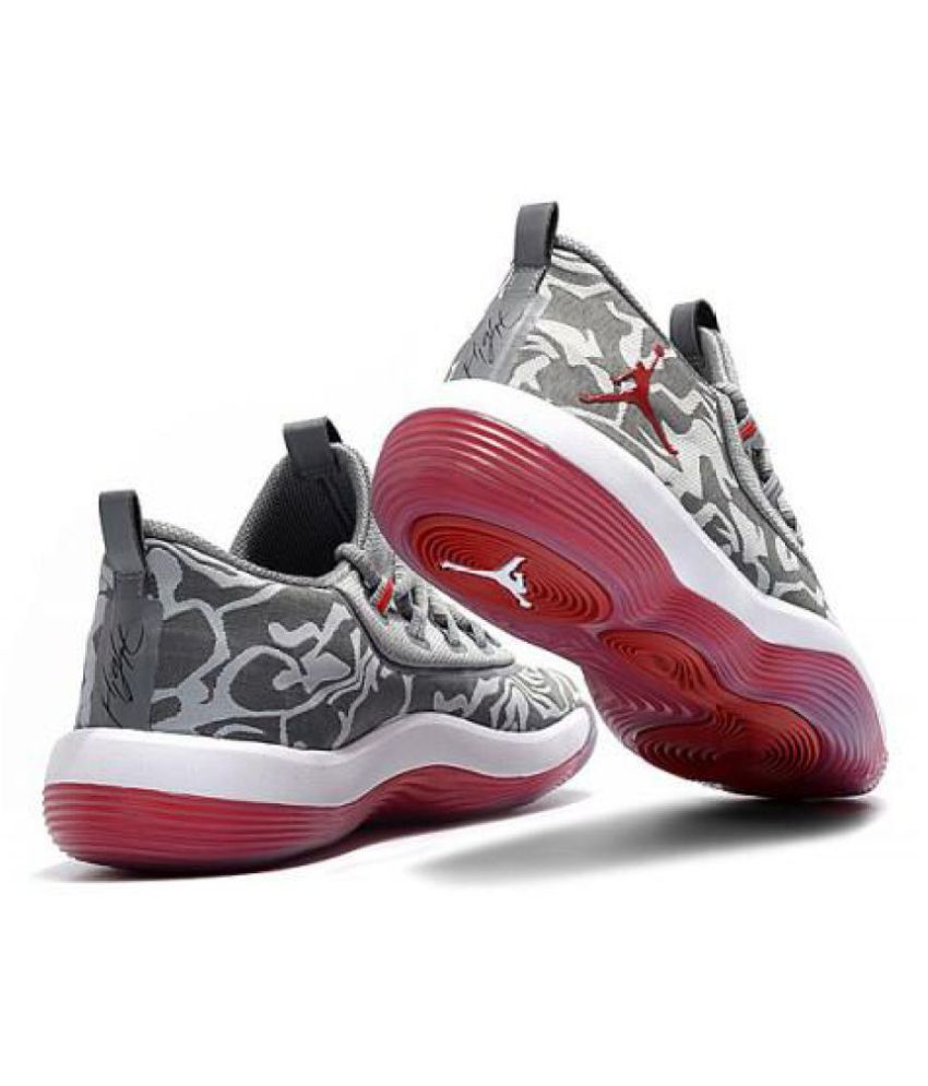 Nike JORDAN  SUPERFLY  GRAY Red Basketball Shoes Buy Nike 