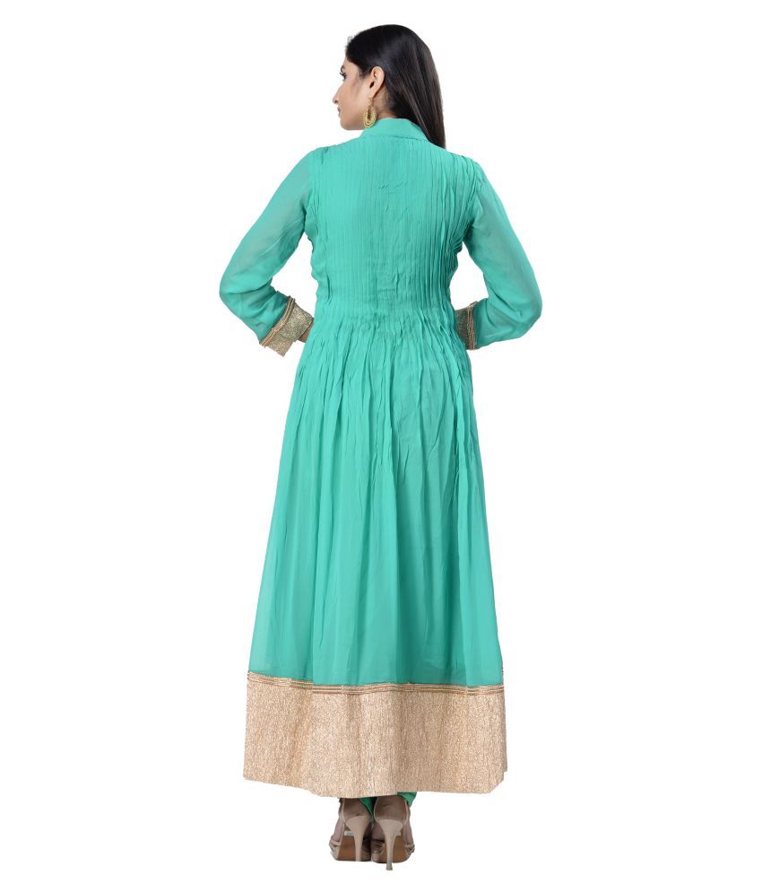 kurti with churidar