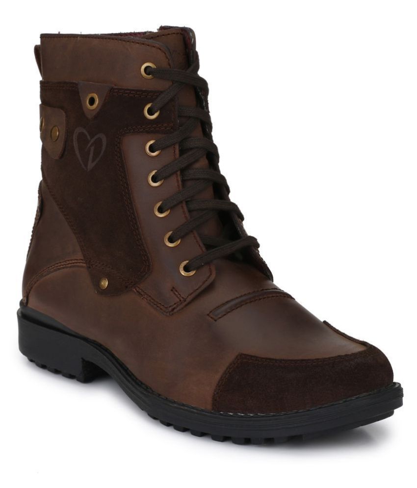 Delize Brown Casual Boot