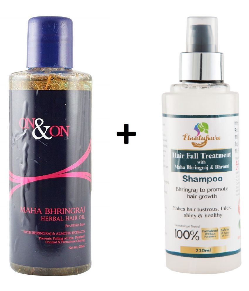 ON & ON Maha Bhringraj Hair Oil & Bhringraj Shampoo 410 mL: Buy ON & ON  Maha Bhringraj Hair Oil & Bhringraj Shampoo 410 mL at Best Prices in India  - Snapdeal