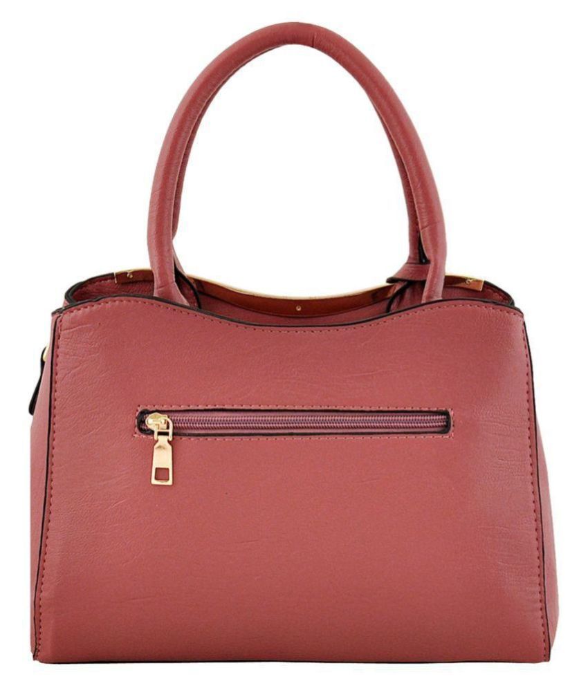 Mark & Keith Maroon Faux Leather Handbags Combo ( to check colour