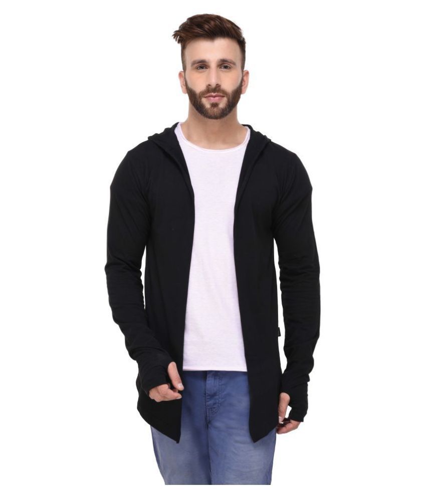     			Rigo Black Hooded Sweater