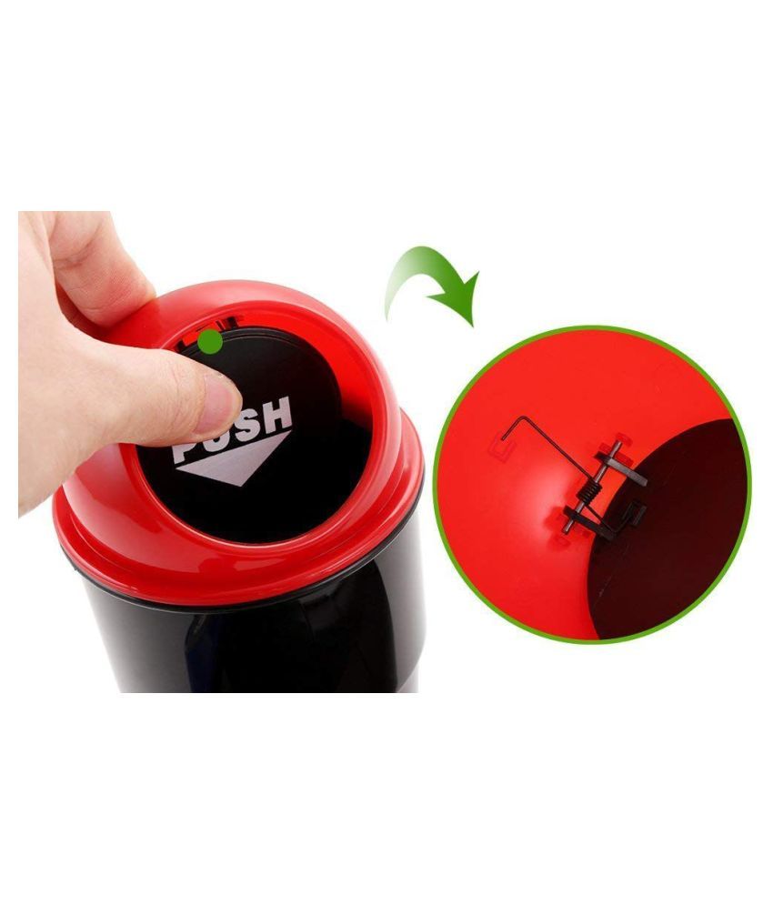 Teneza Portable Mini Car Dustbin/Trash Bin Premium Quality,Universal