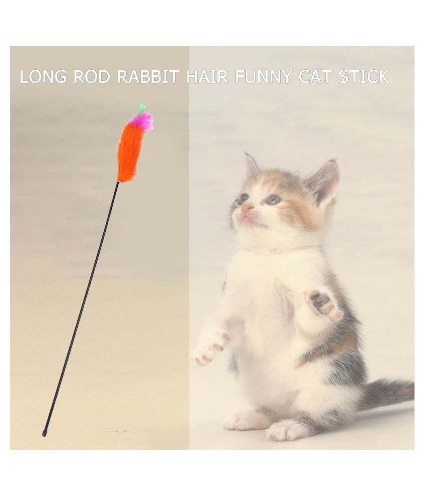 cat toys feather stick