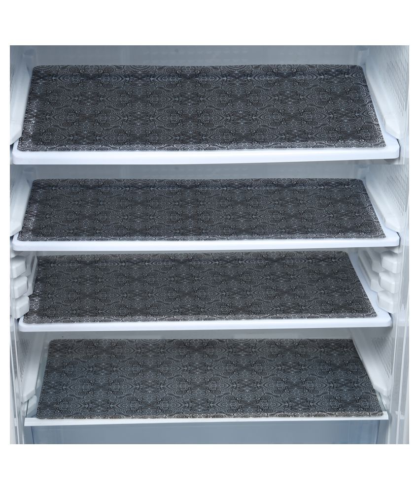     			E-Retailer Set of 4 PVC Multi Fridge Mats