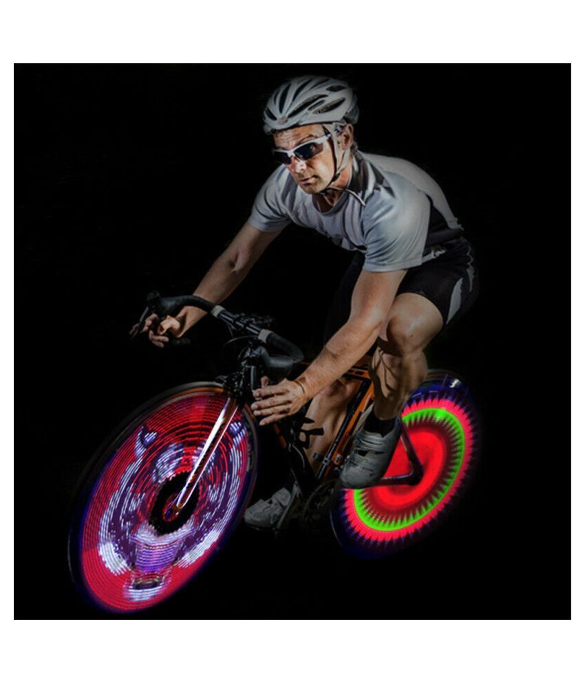 64 LED Colorful Double-Side Display Cycling Bicycle DIY Spoke Wheel Light 2019