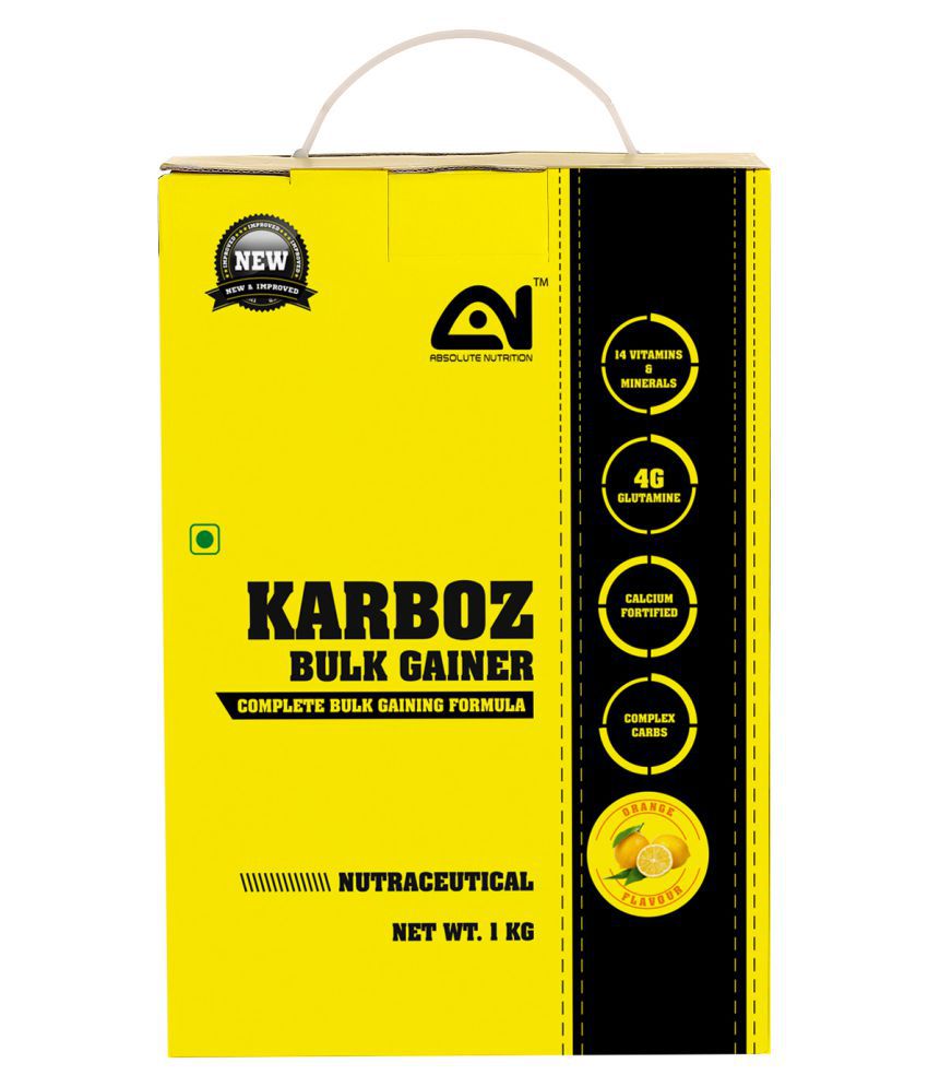 Absolute Nutrition Karboxz-orange 1 kg Mass Gainer Powder