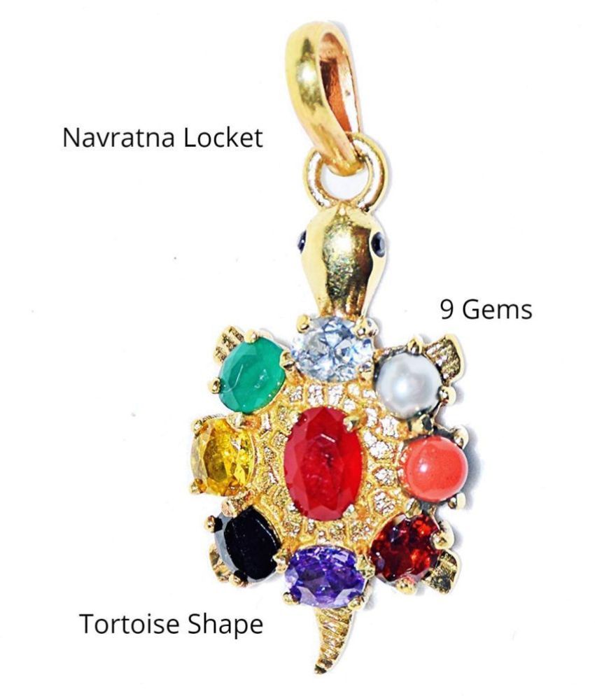 Malabar Gems Navratna Pendant Buy Malabar Gems Navratna Pendant Online