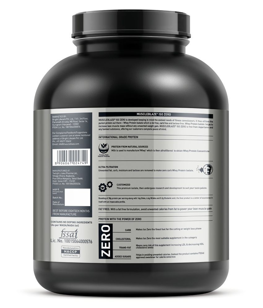 whey isolate protein muscleblaze