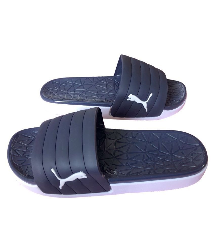 puma slide flip flops