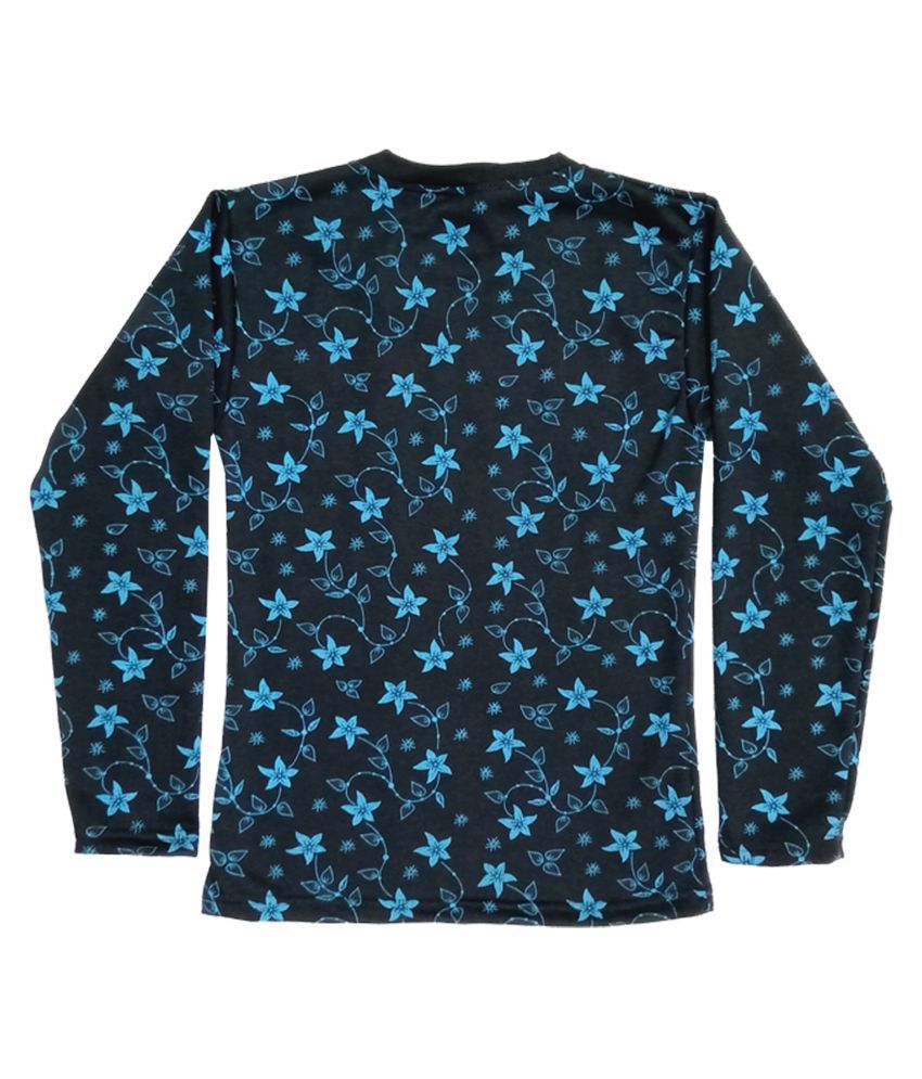 KAYU Girls Winterwear Thermal Tops and Fleece Warm T-Shirts (Pack of 5 ...