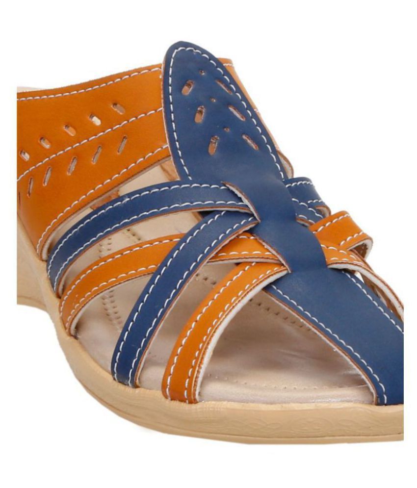 multi colored wedges