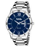 HMTe - Silver Metal Analog Men's Watch