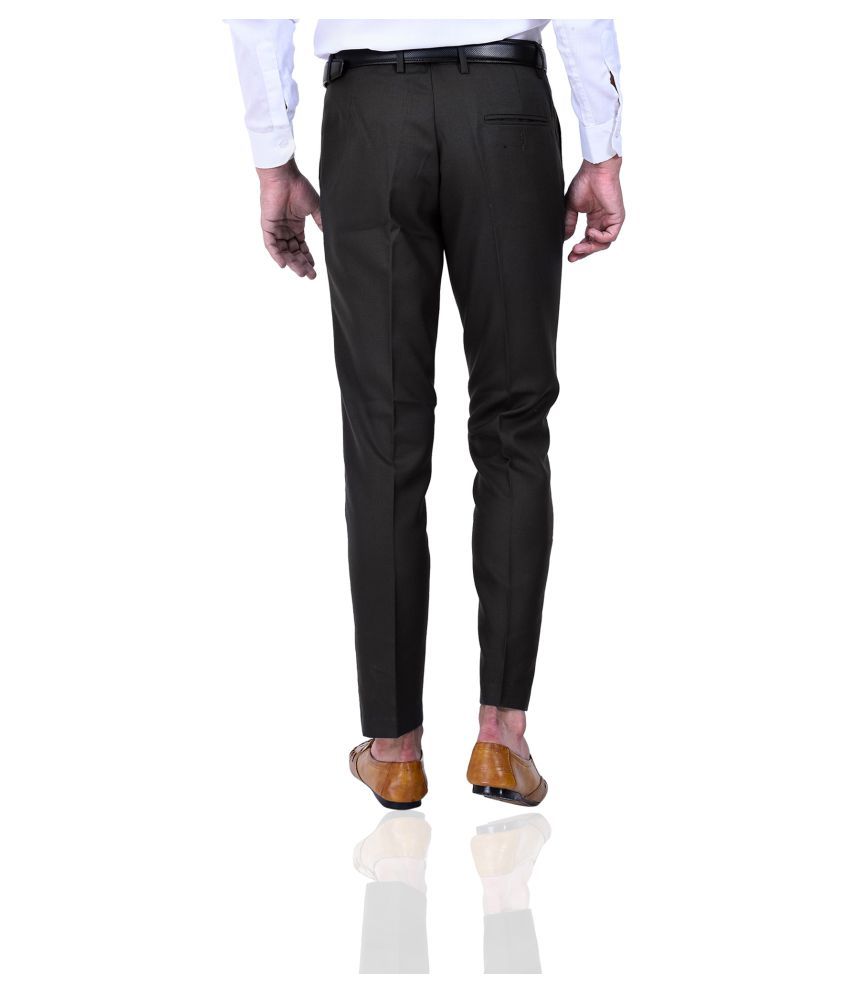 regular fit trousers