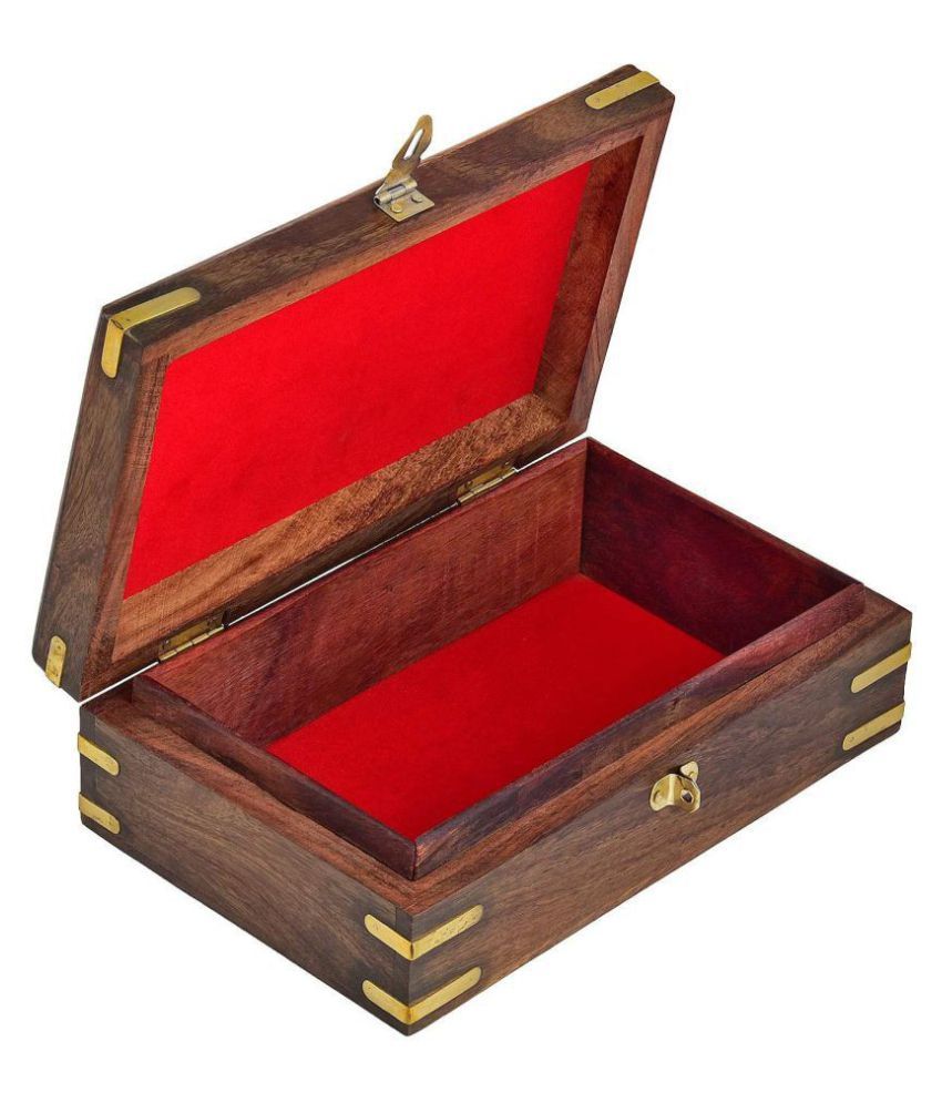 Wooden Jewellery Jewel Boxes Storage Box Organizer Gift ...