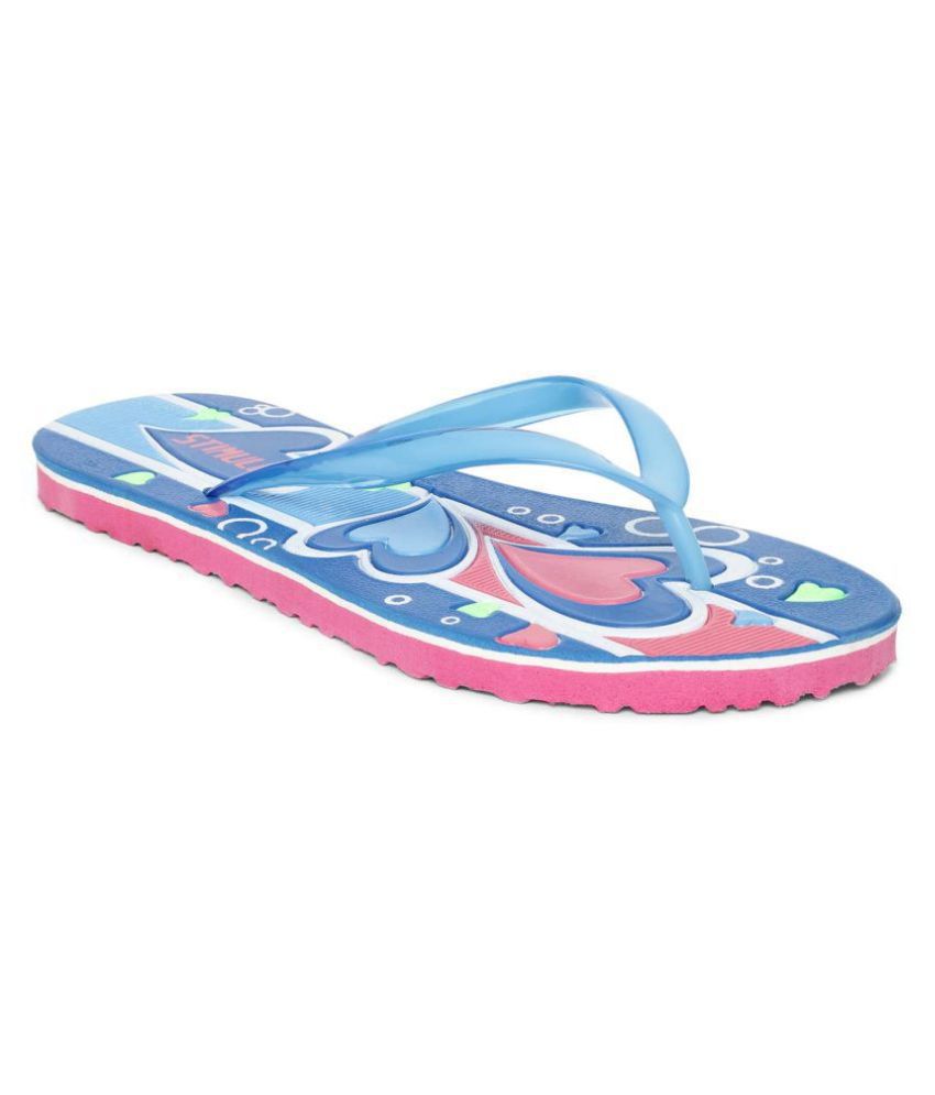 Paragon Blue Slippers Price in India- Buy Paragon Blue Slippers Online ...
