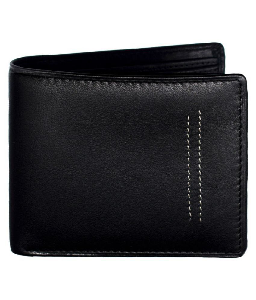 ox Leather Black Formal Regular Wallet: Buy Online at Low Price in ...