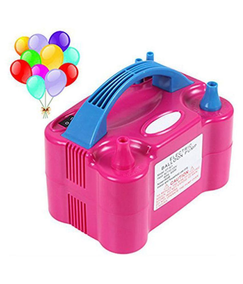 Multicolor Electric Air Pump for Balloons Machine Buy Multicolor