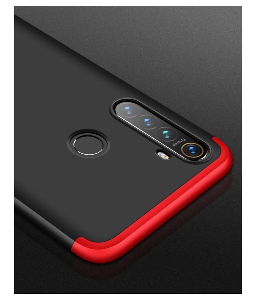 Realme 5 Pro Hybrid Covers JMA - Red Original Gkk 360° Protection