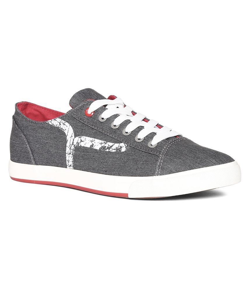 Flying Machine Sneakers Gray Casual Shoes - Buy Flying Machine Sneakers ...