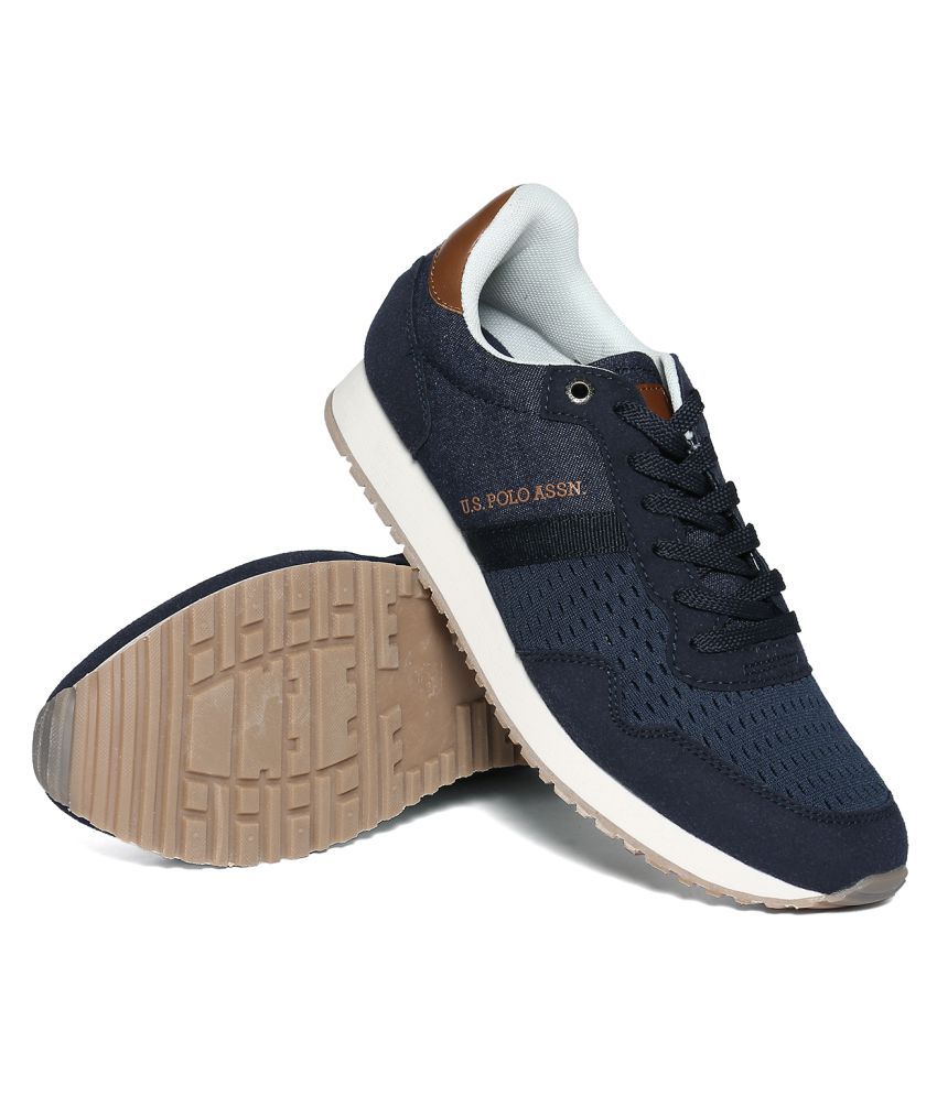 U.S. Polo Assn. Sneakers Blue Casual Shoes - Buy U.S. Polo Assn ...