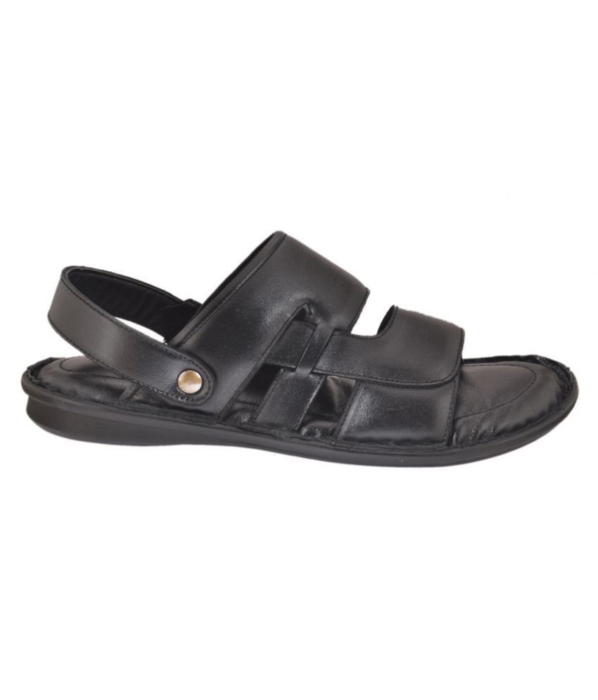 snapdeal leather sandals