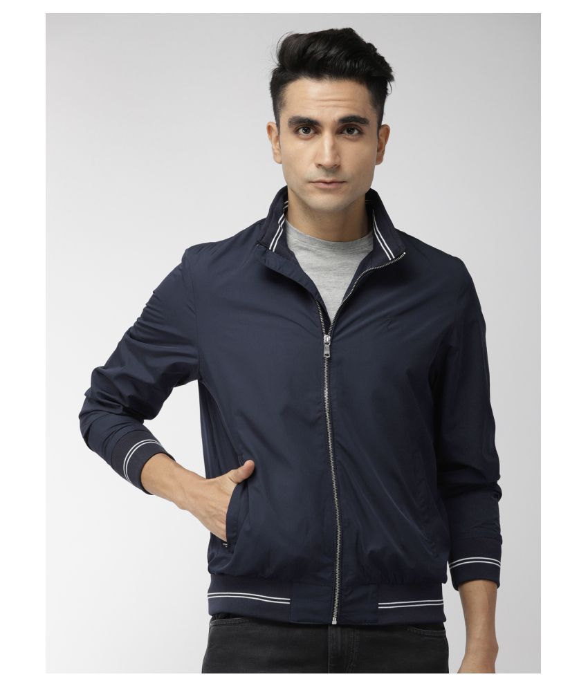 Indian Terrain Navy Quilted \u0026 Bomber 