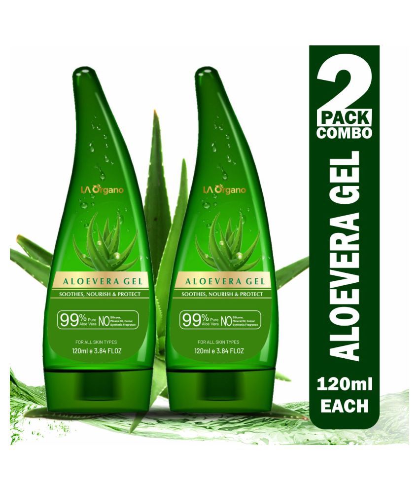     			LA ORGANO Aloe Vera Gel Hydration Booster 240ml ml Pack of 2