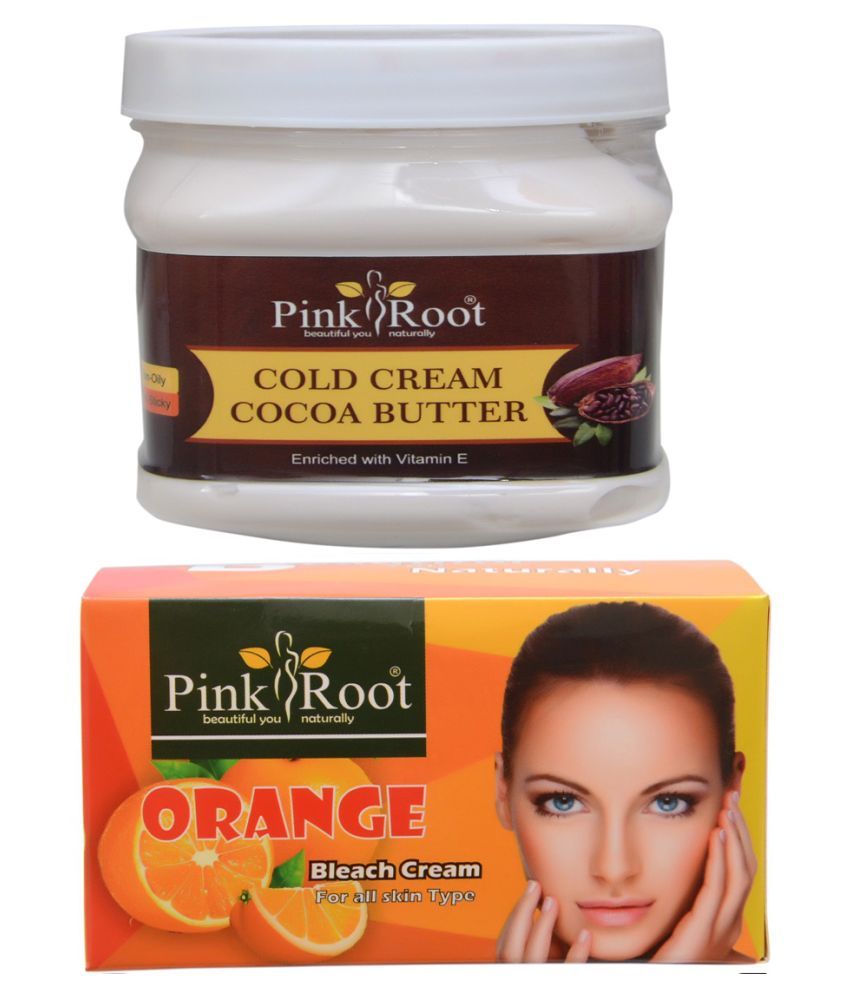 Pink Root COCOA BUTTER COLD CREAM, ORANGE BLEACH 250GM Day Cream 100 ml